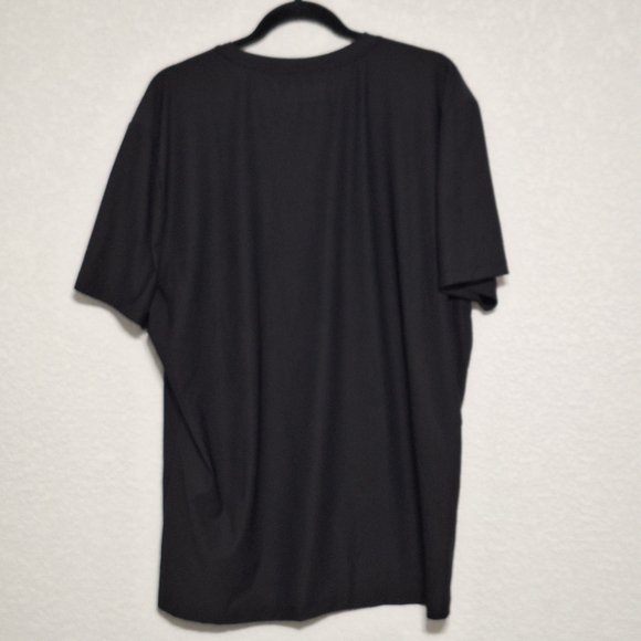 RBX Performance Activewear T-Shirt Mens XL Black Athletic Gym Training Tee - Picture 3 of 6